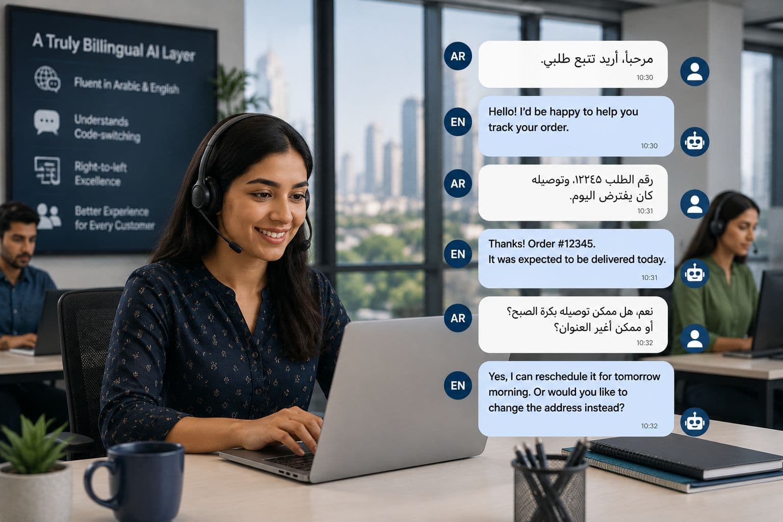 Genuinely Bilingual- What Arabic-and-English Customer Service AI Has to Get Right