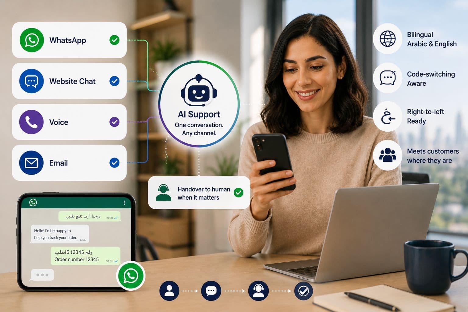Meet Customers Where They Are - Channels for GCC Customer Service